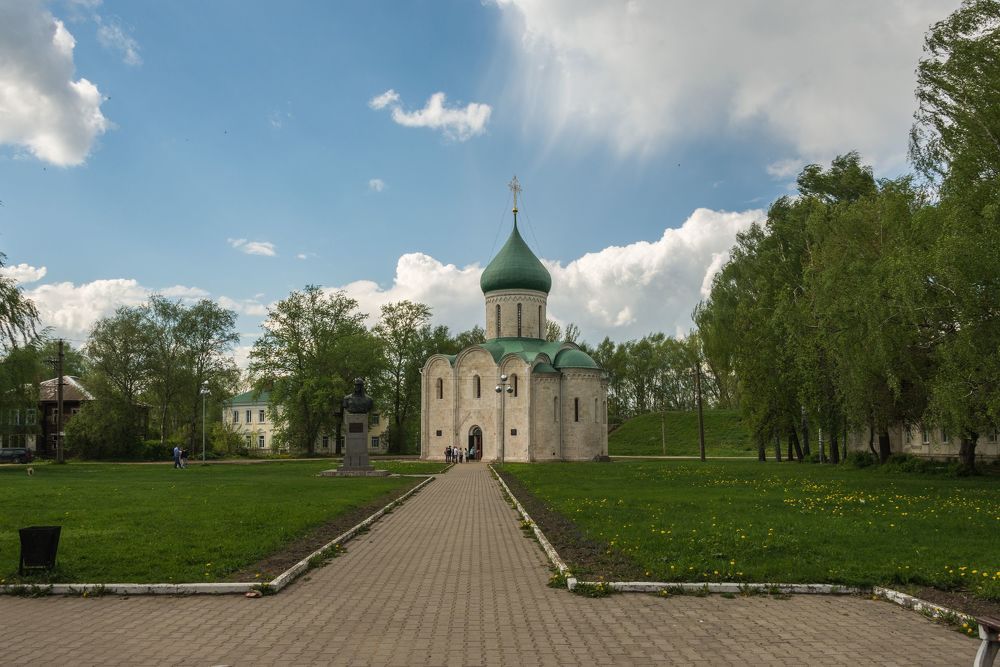 Красная площадь (бюст Александра Невского)