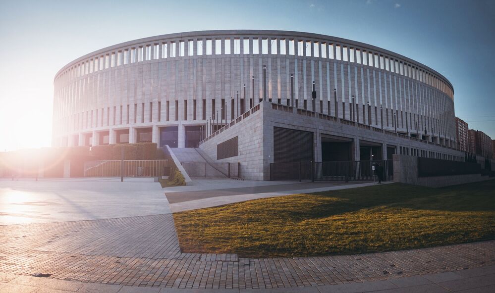 Монументальное величие и живая цветущая красота парка "Краснодар".
