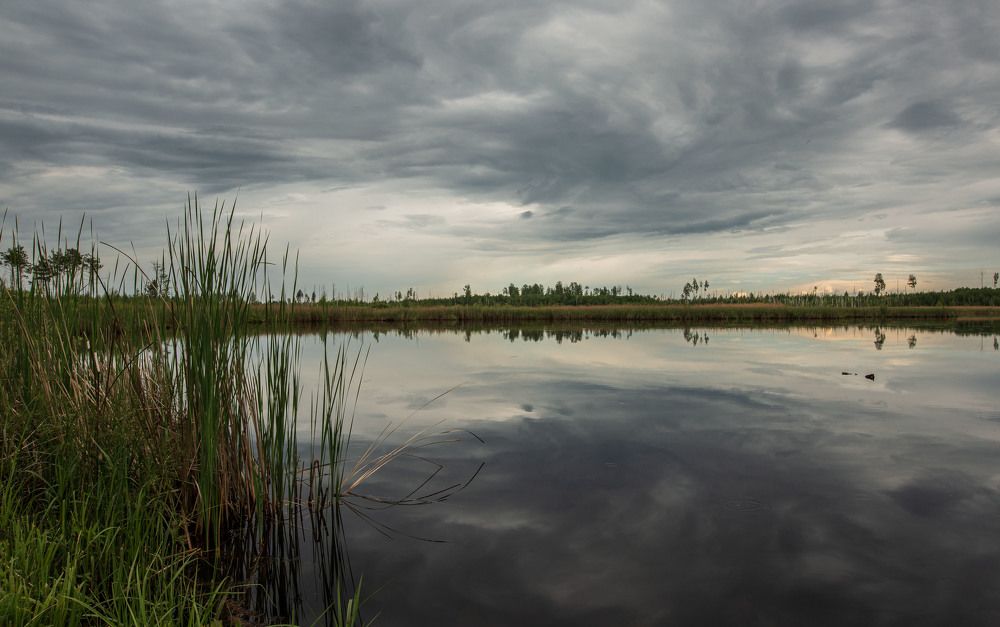 Между небом и водой...