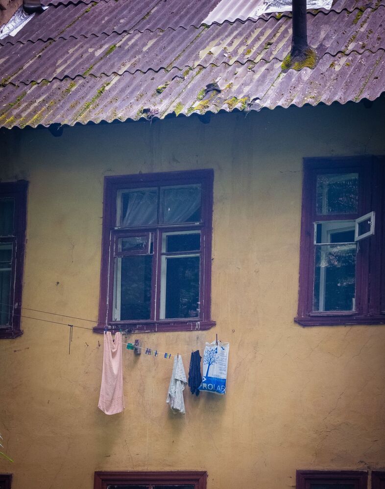 Лето. Винтажная улица