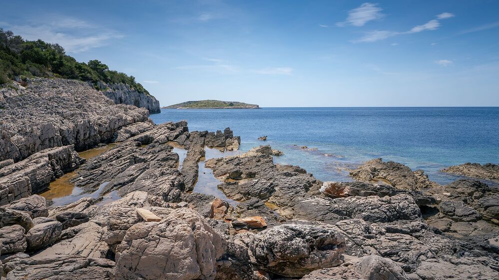 Dugi Otok. Naturpark Tela&scaron;ćica