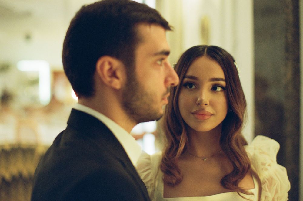 моя первая свадьба снятая на пленку Portra 800
