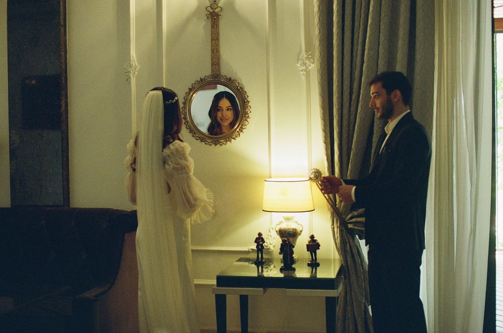 моя первая свадьба снятая на пленку Portra 800