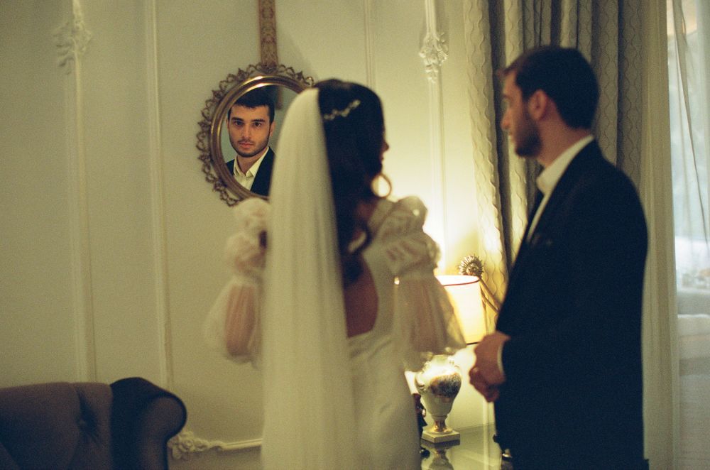 моя первая свадьба снятая на пленку Portra 800