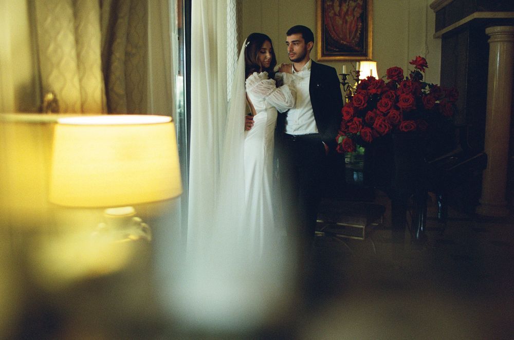 моя первая свадьба снятая на пленку Portra 800