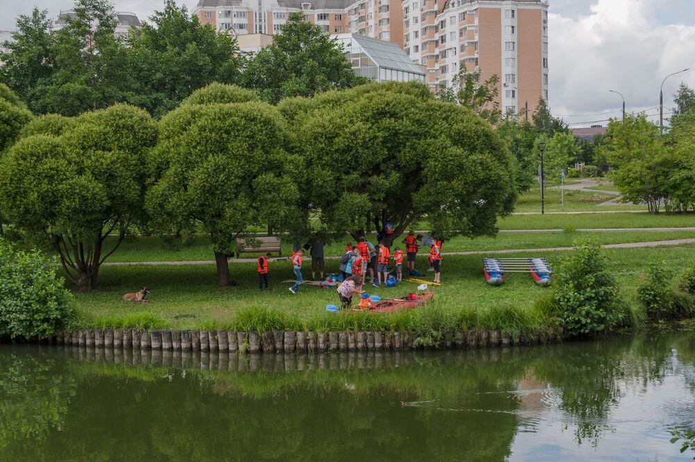 Каникулы на пруду