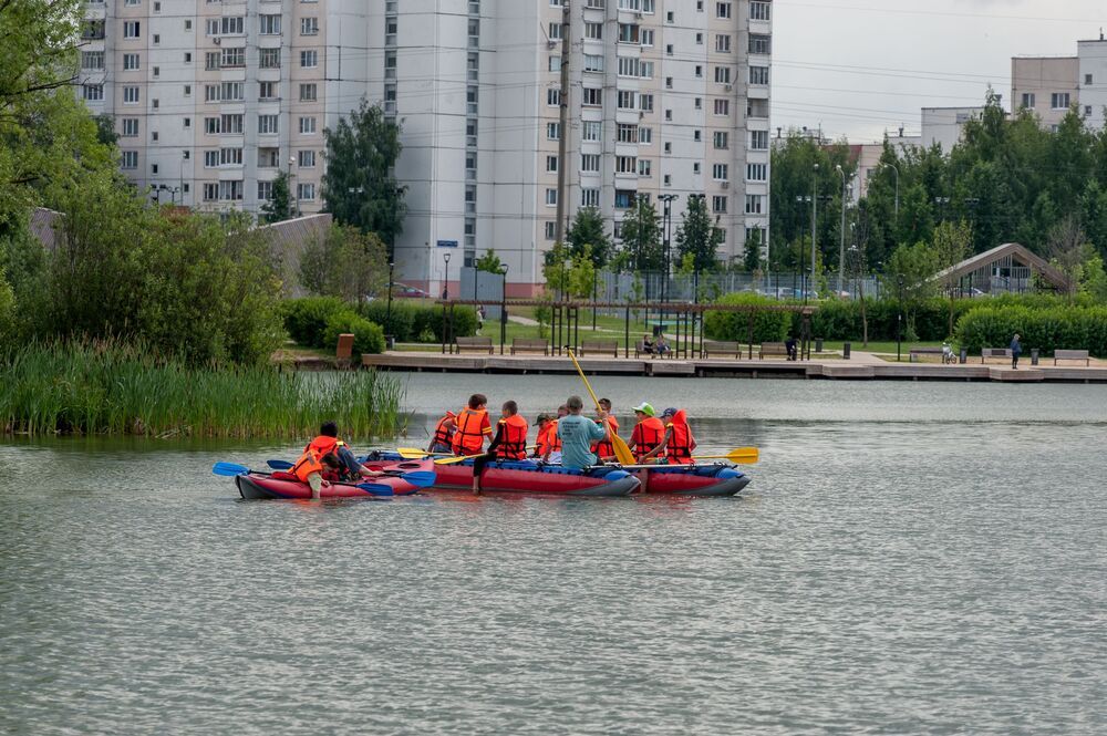 Каникулы на пруду