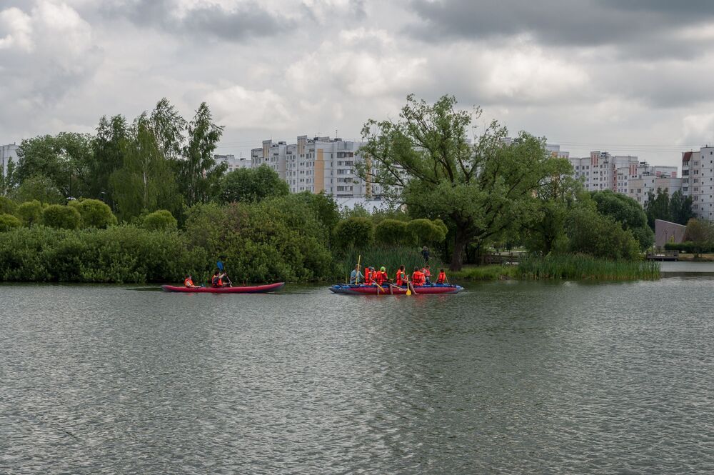 Каникулы на пруду