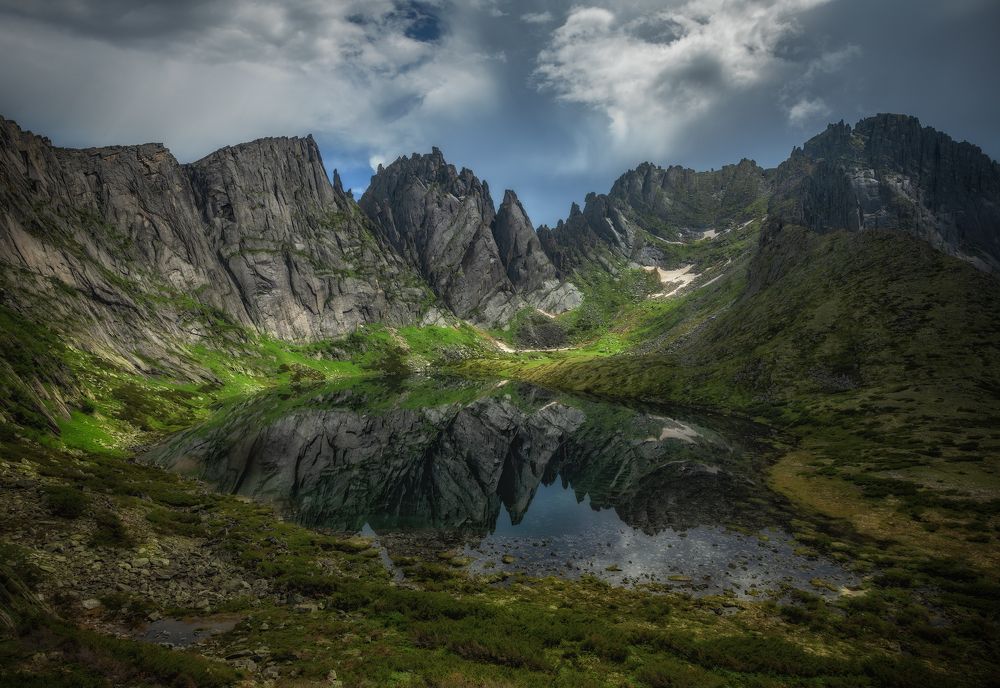 Озеро Медвежье. Дуссе-Алинь.