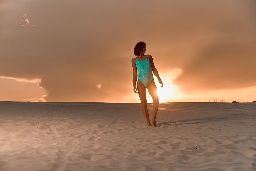 Alexandra in the dunes