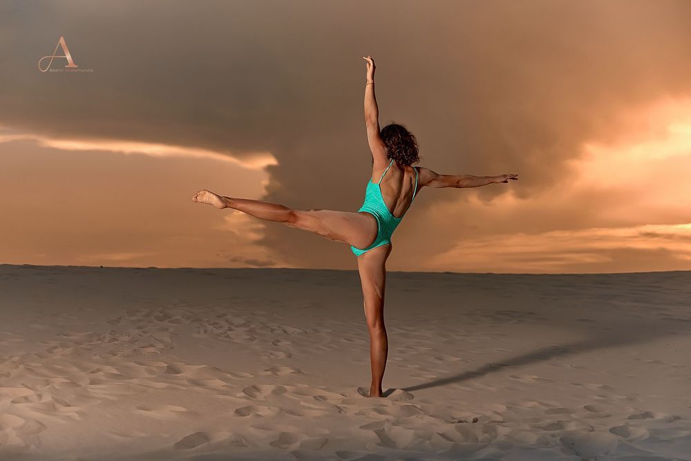 Alexandra in the dunes