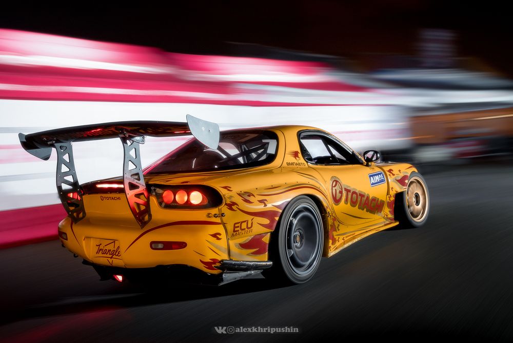 Drift car Mazda RX-7