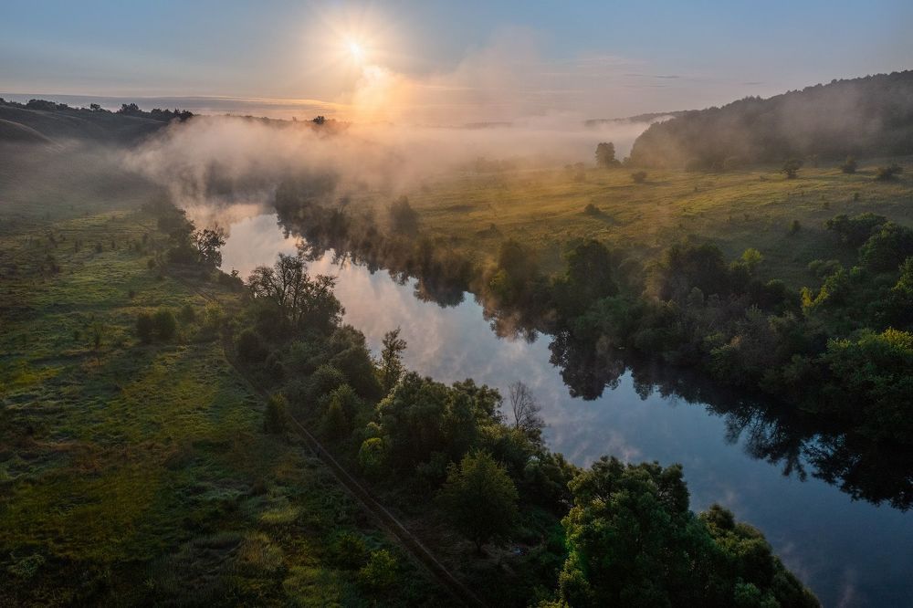 Река Красивая Меча, что в Тульской области