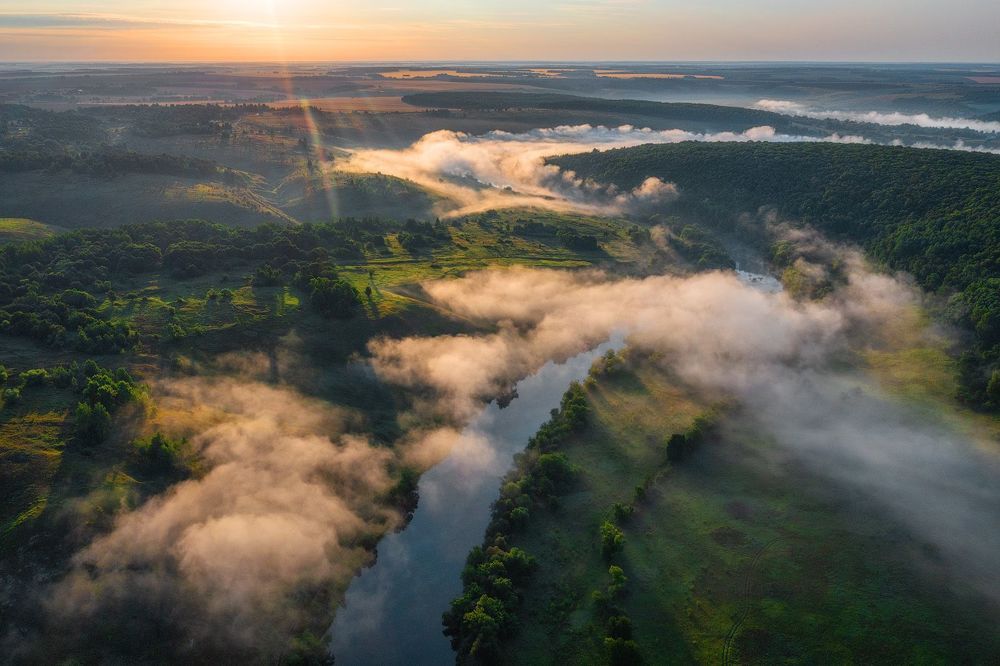 Река Красивая Меча, что в Тульской области