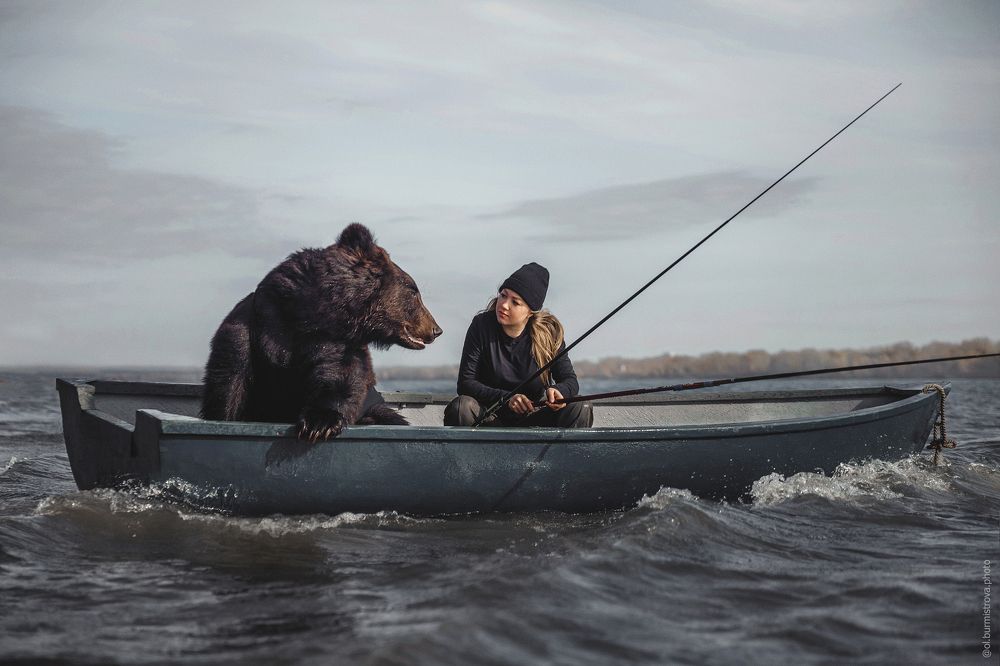 Рыбалка с медведем