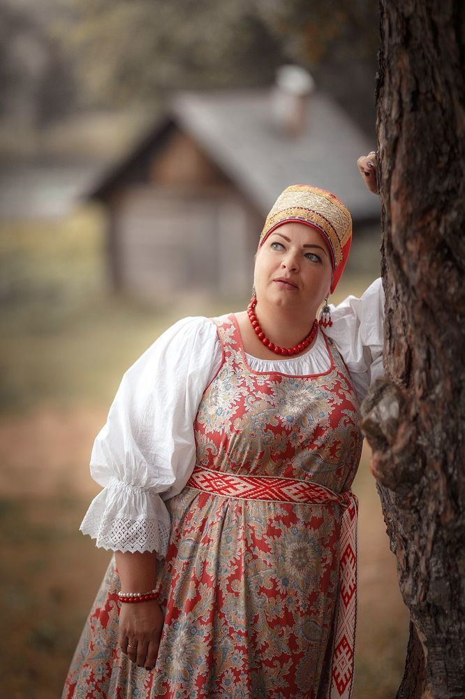 Пока топилась баня...