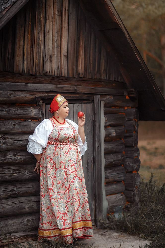 Пока топилась баня...