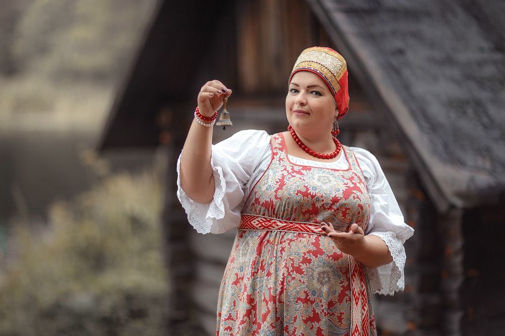 Пока топилась баня...