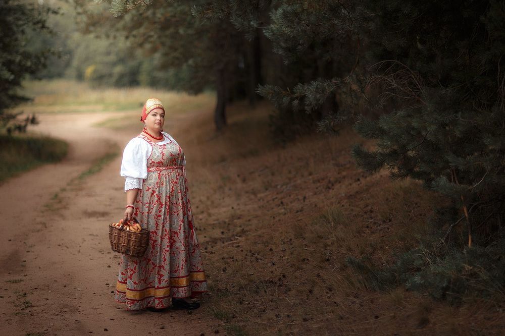Пока топилась баня...