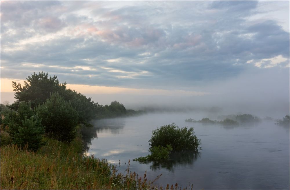Первый цвет на облаках