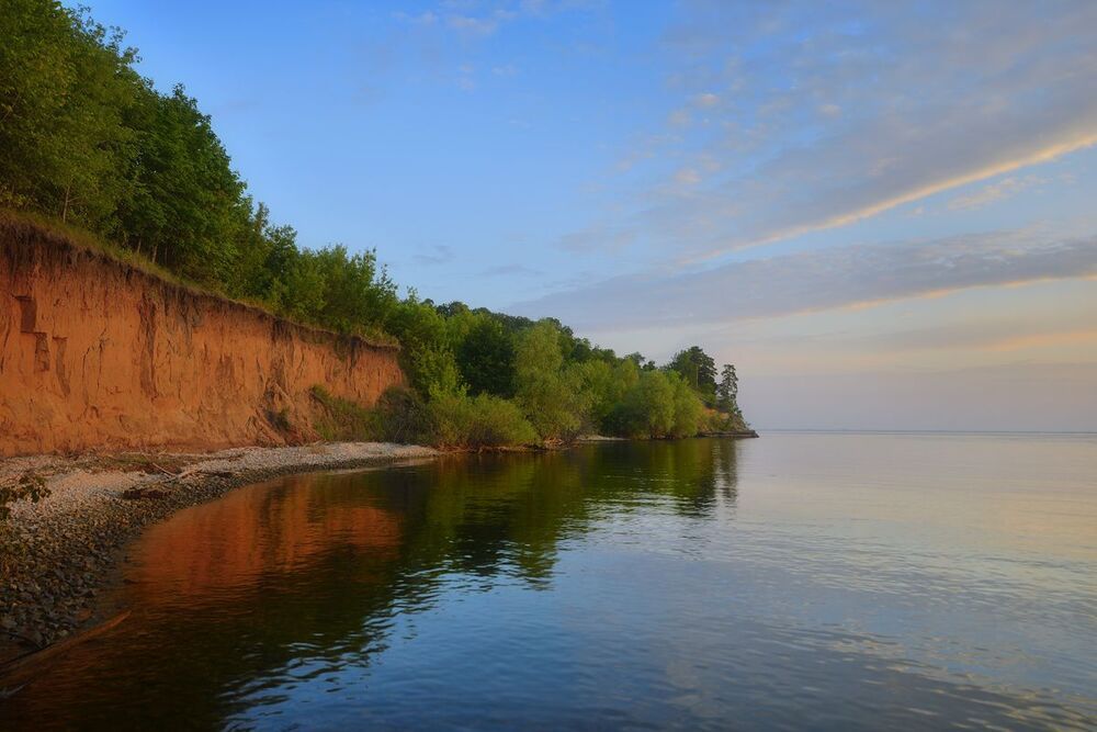 На Жигулёвском море.