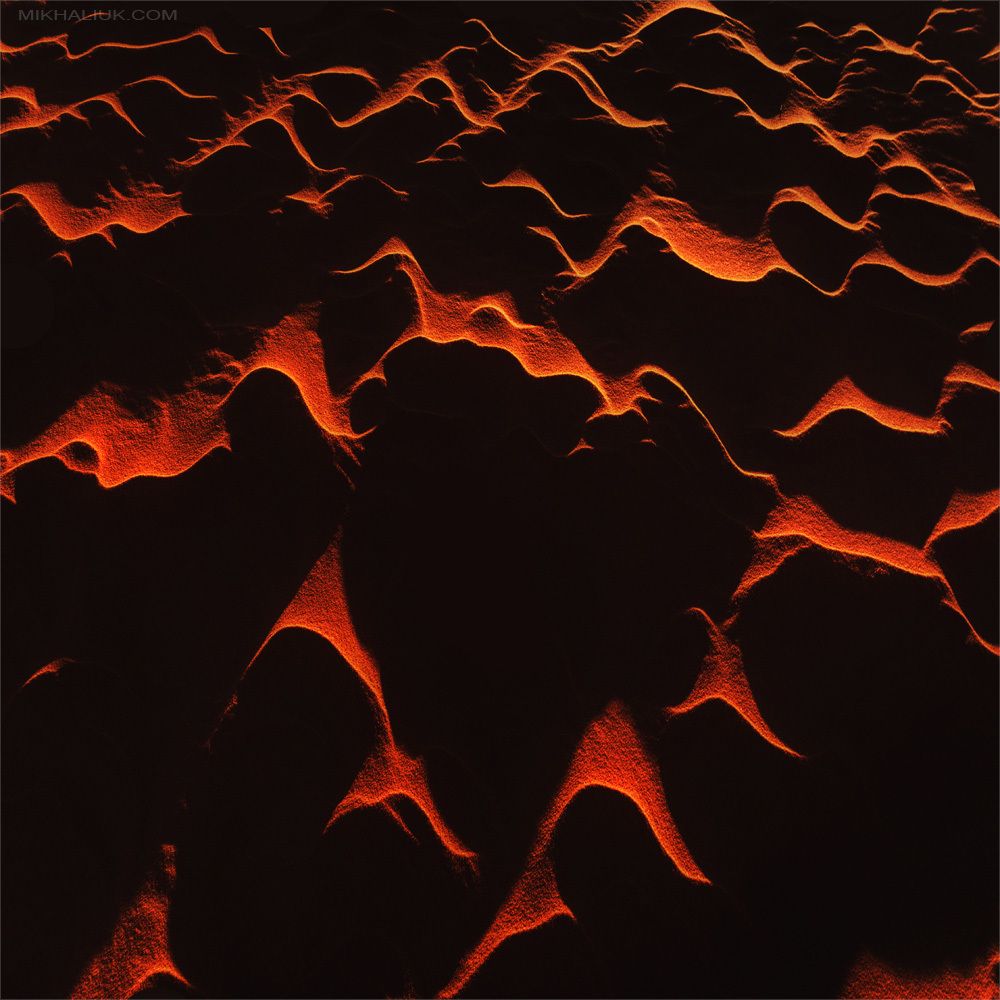 Abstraction. Squared Sahara Desert.
