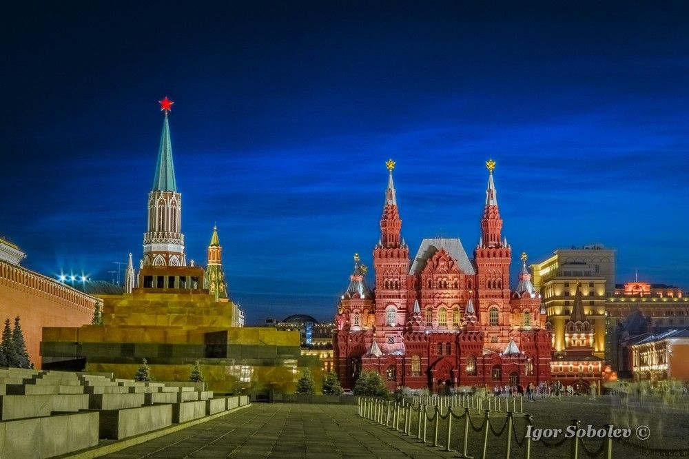 Серебристые облака в Москве