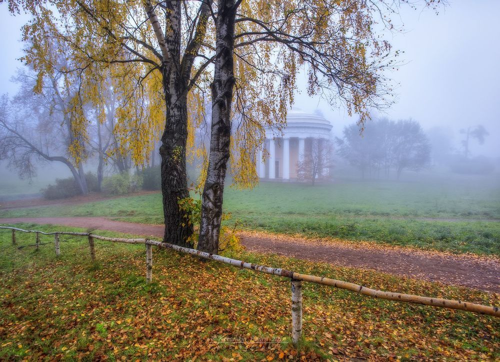 Осенние зарисовки пригородов Петербурга...