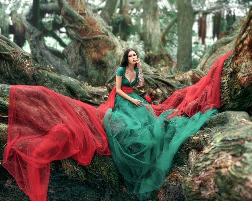 She is a goddess
