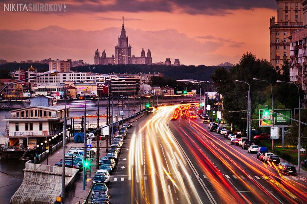 Вид с Киевского моста