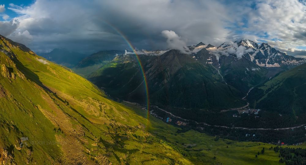 Радуга в горах