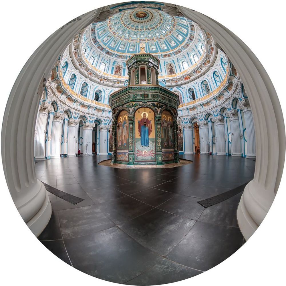 Воскресенский Ново-Иерусалимский монастырь, глазами рыбки.