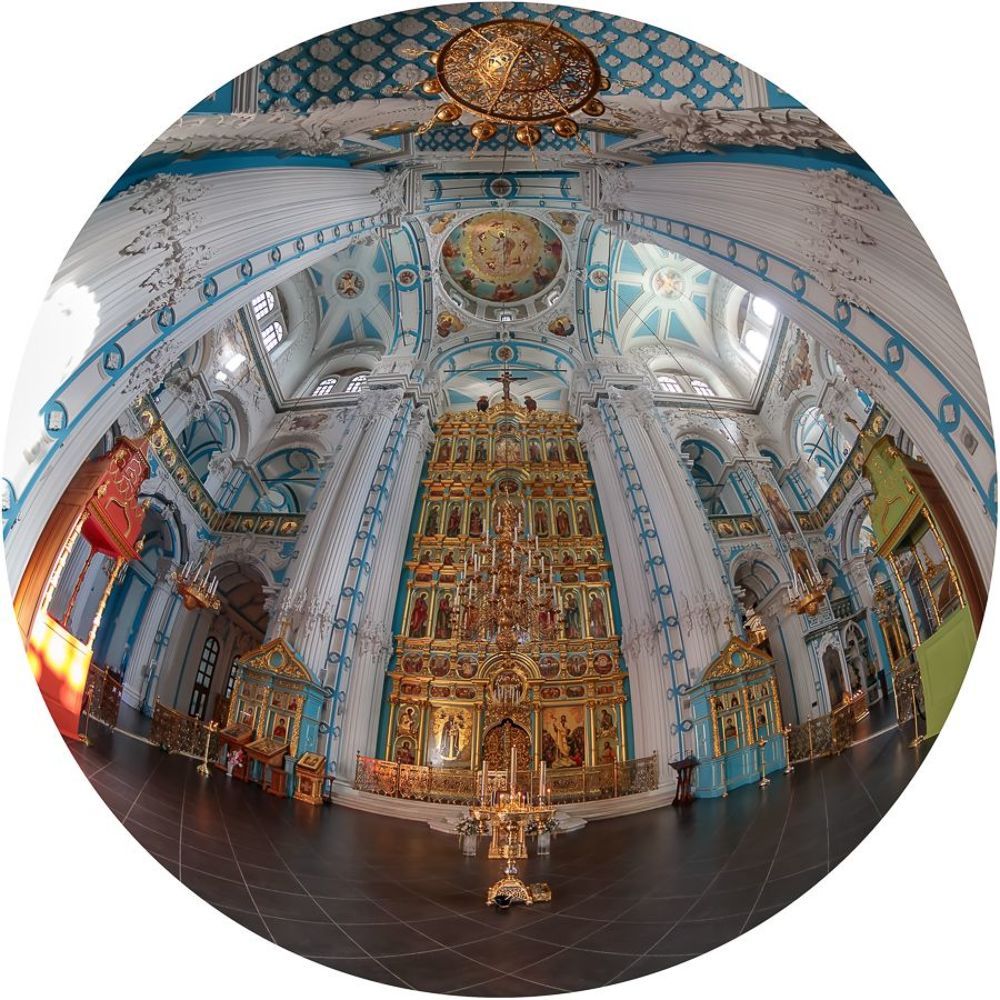 Воскресенский Ново-Иерусалимский монастырь, глазами рыбки.