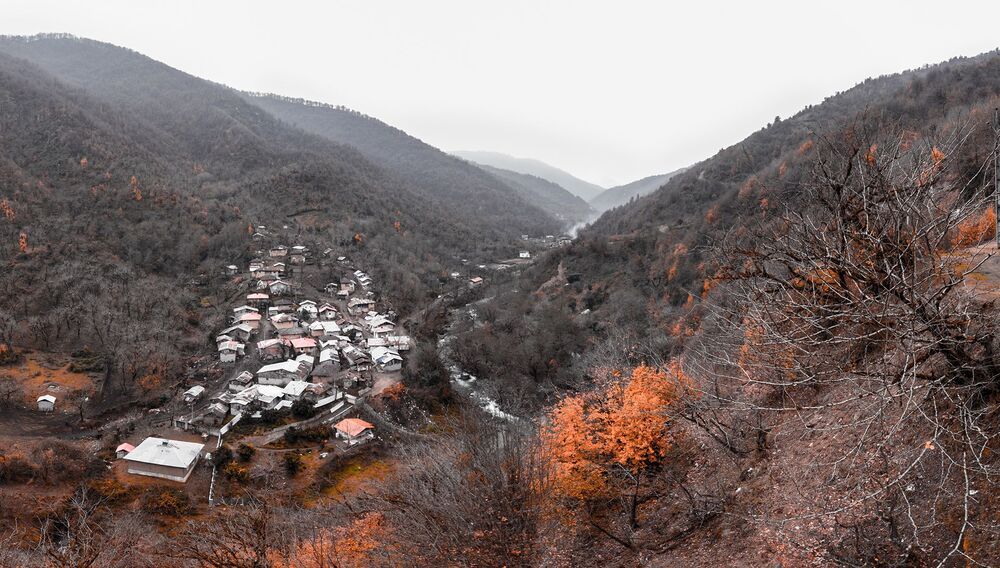 IRAN Gilan Province Aerial photography