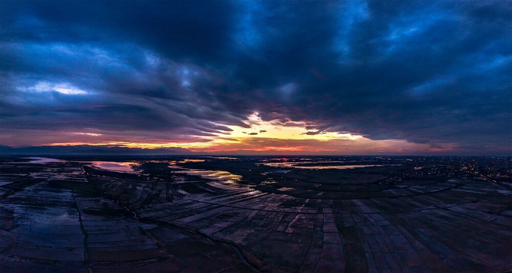 IRAN Gilan Province Aerial photography