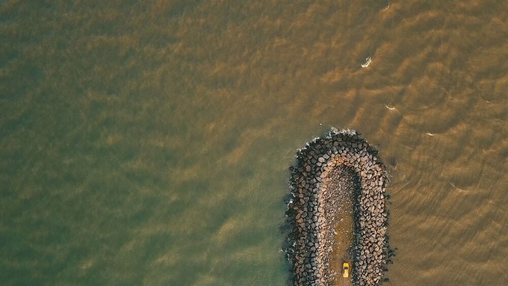 IRAN Gilan Province Aerial photography