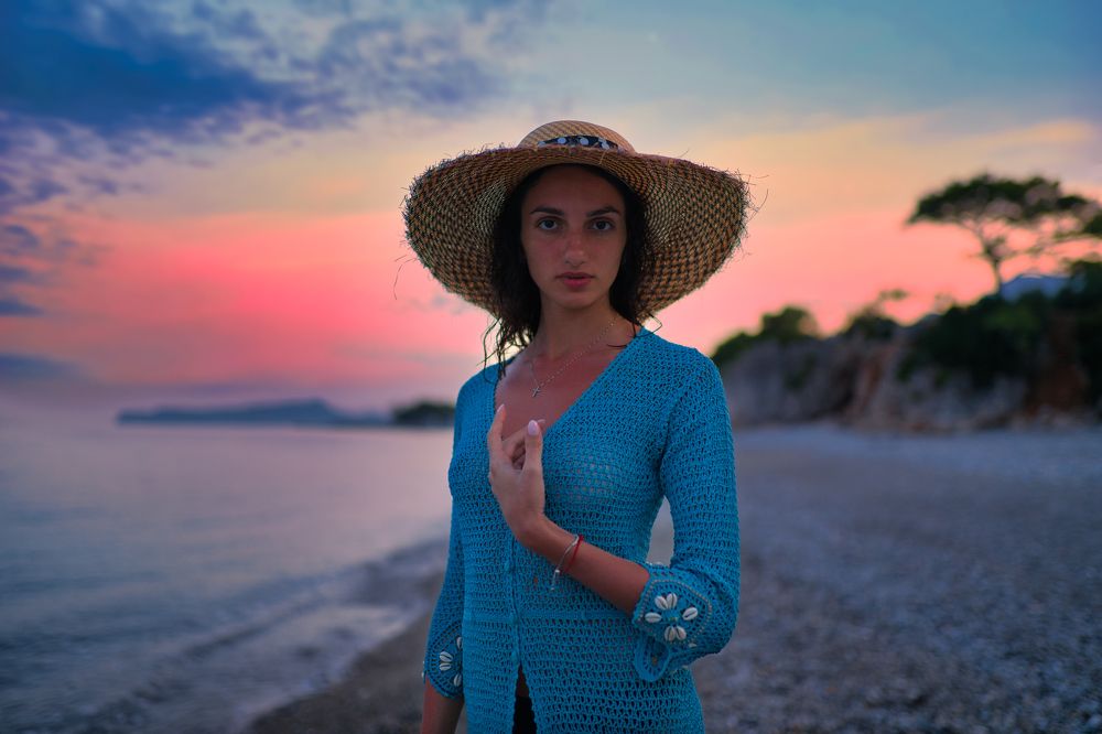 evening at the seaside