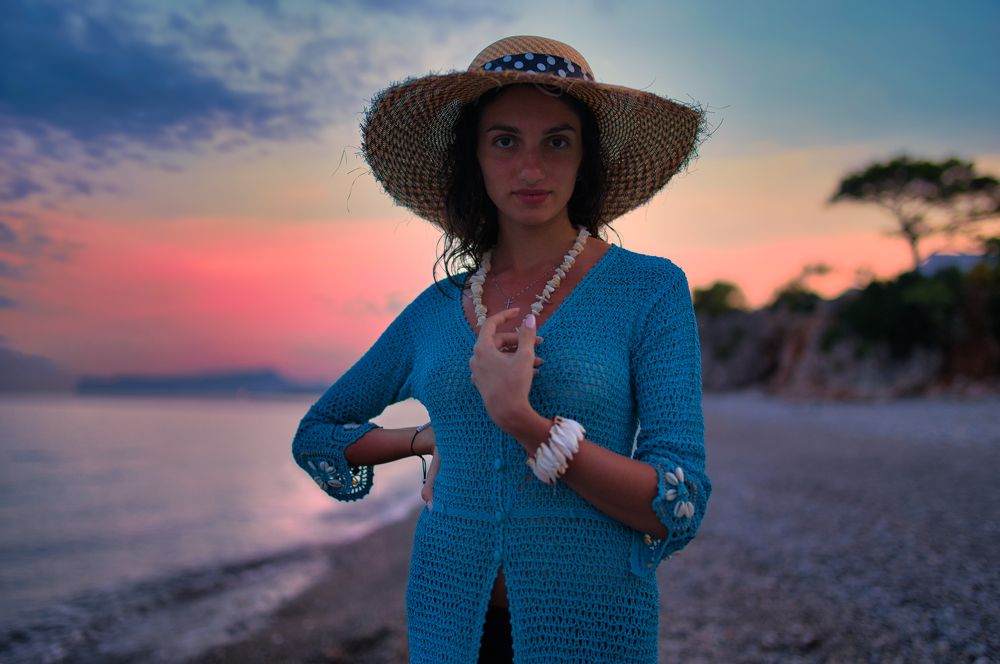 evening at the seaside