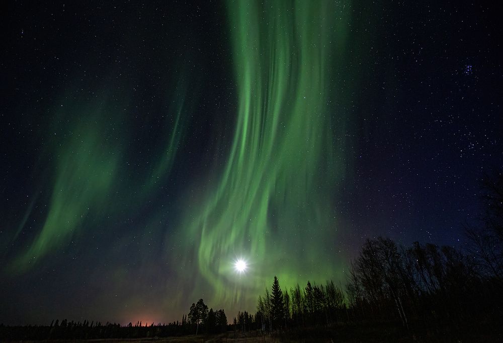 Aurora Borealis над Печорой