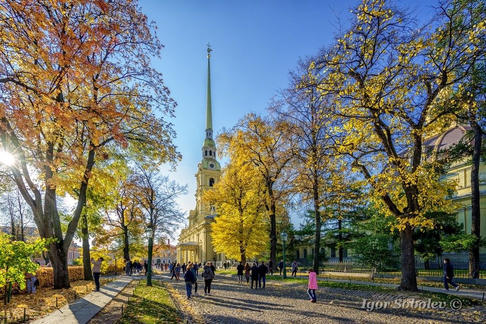 Золотая осень в Санкт-Петербурге