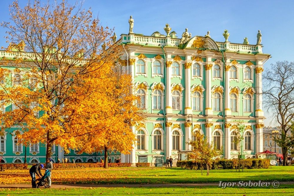 Золотая осень в Санкт-Петербурге