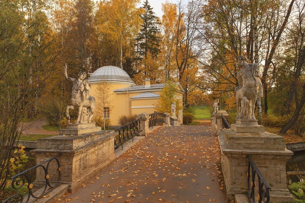 осень Павловского парка