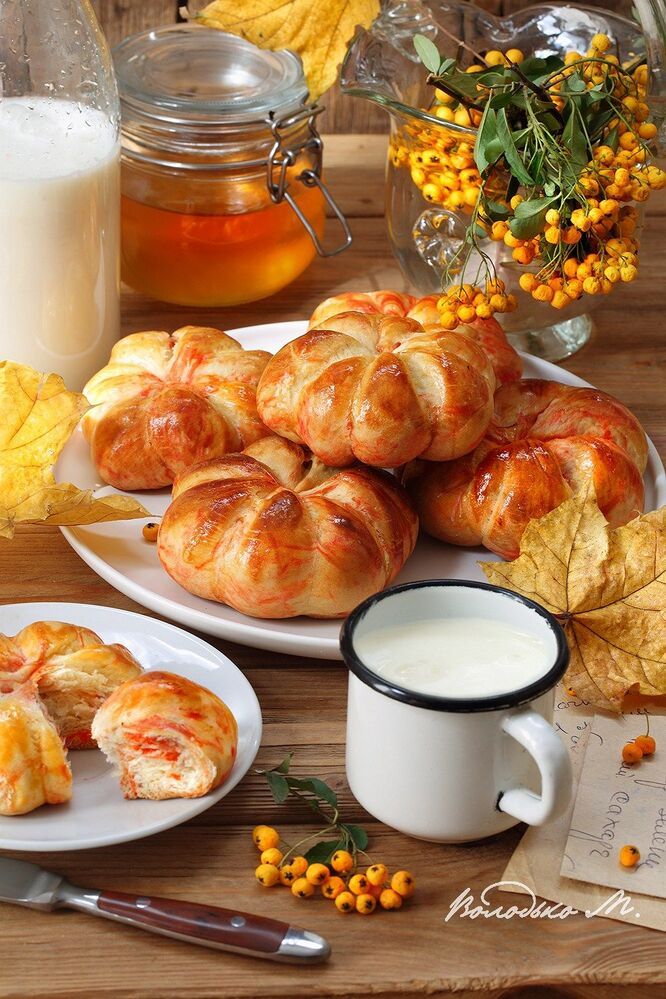 Булочки тыквы