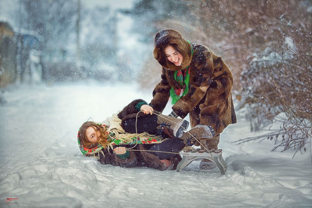 В деревне