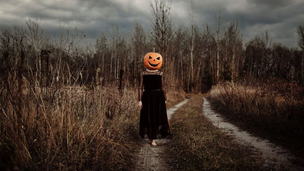 pumpkin-headed man