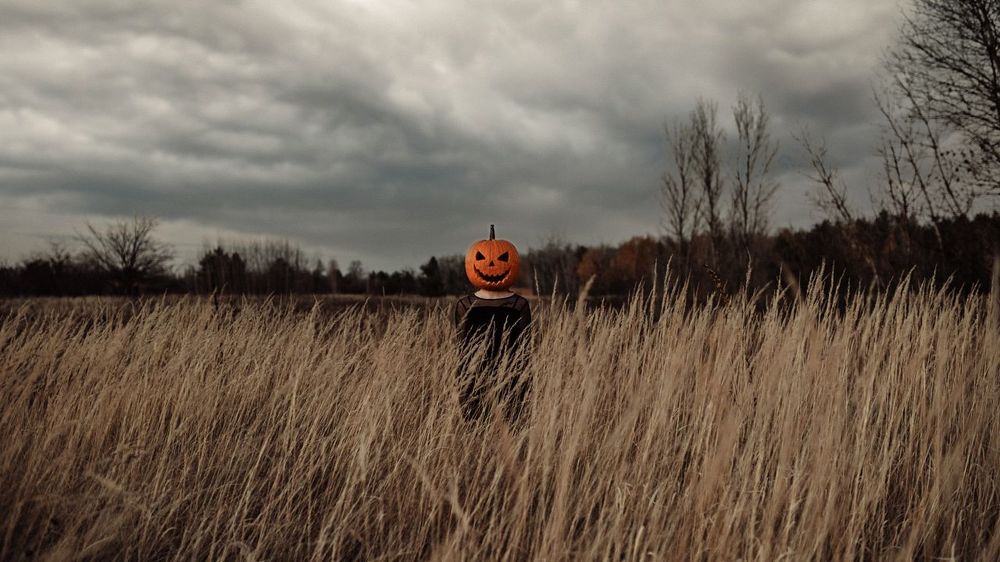 pumpkin-headed man