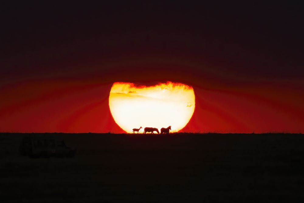 behind the sunset
