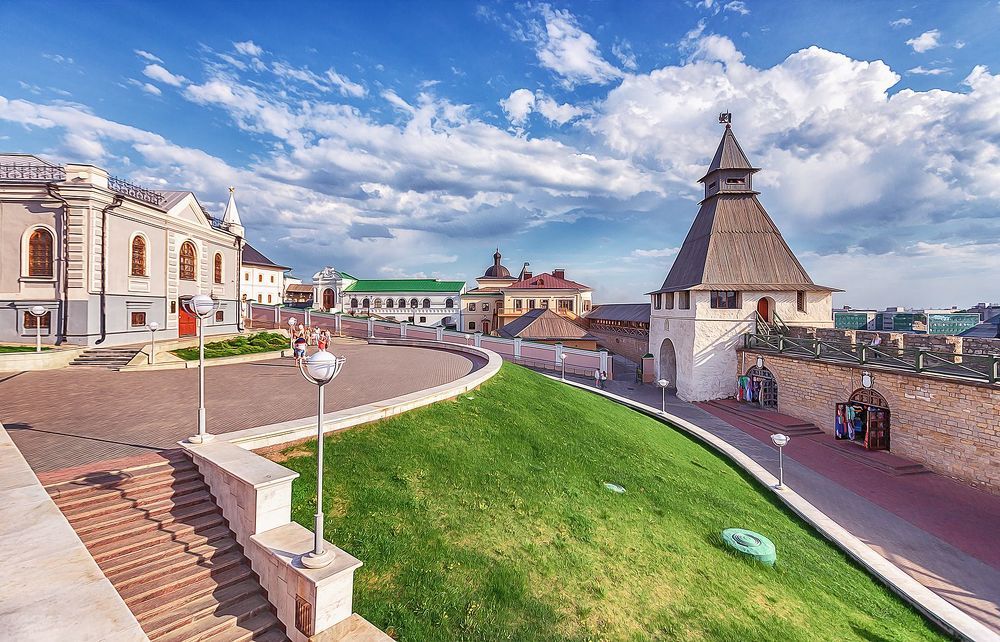 Территория Казанского Кремля