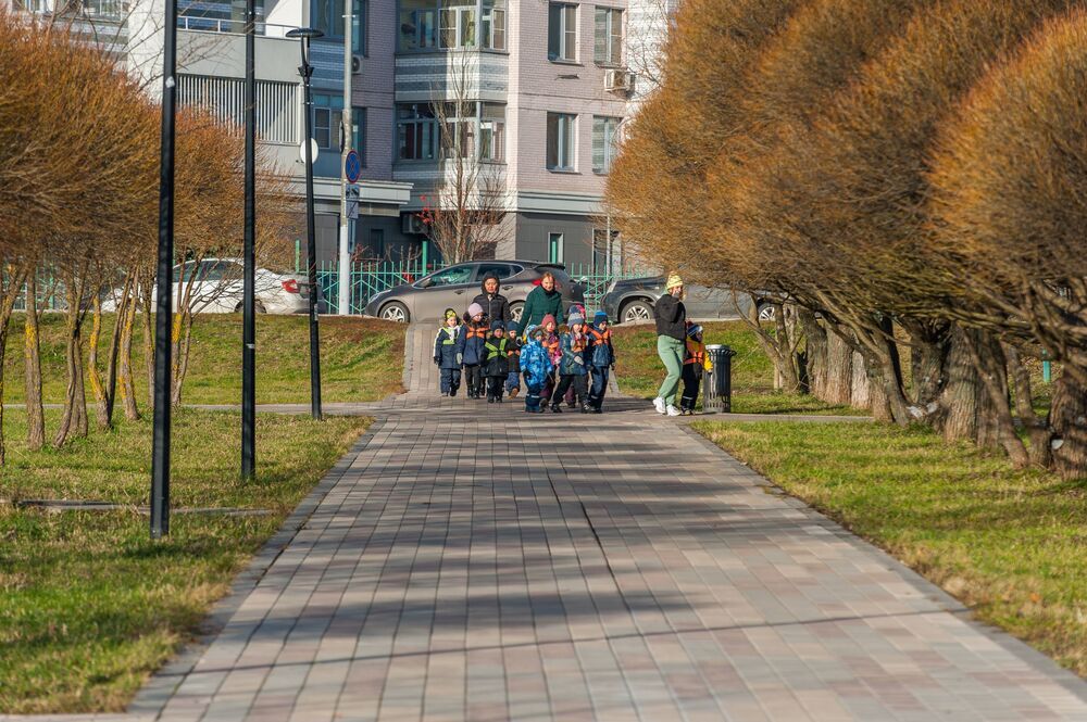 Прогулка по осеннему парку