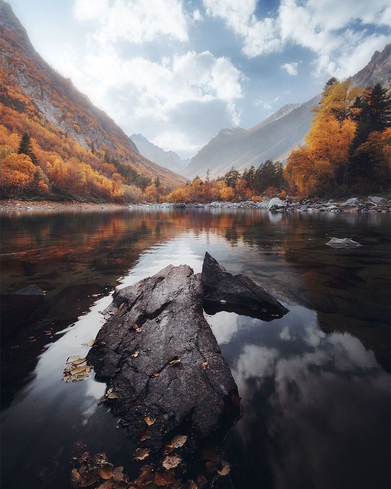 Бадукские озёра. Домбай